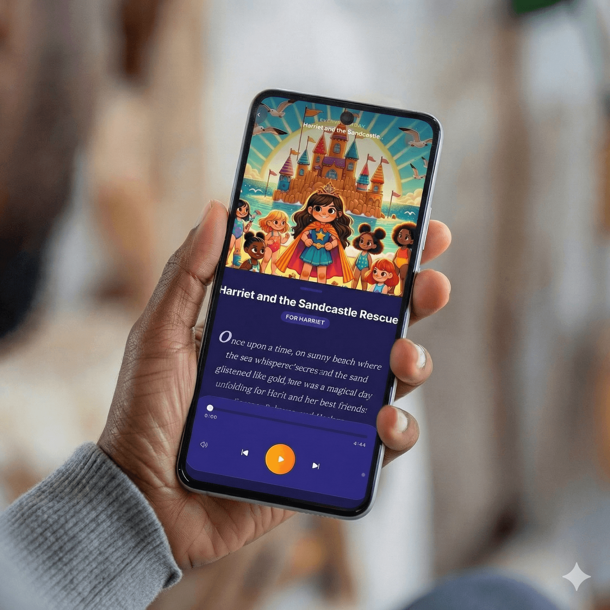 LunaListen App Interface
